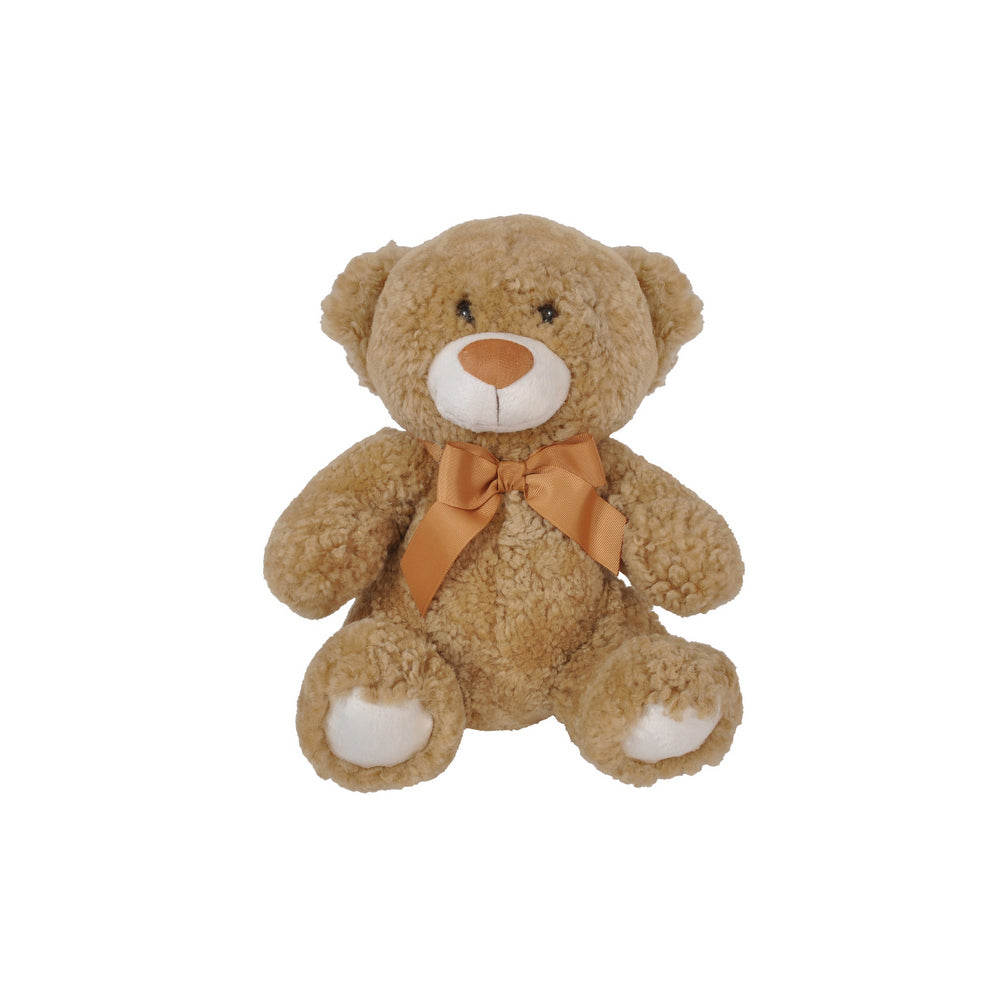 Huxford Grove Shorn Oscar Teddy Bear Kids Soft Toy 30cm - Honey