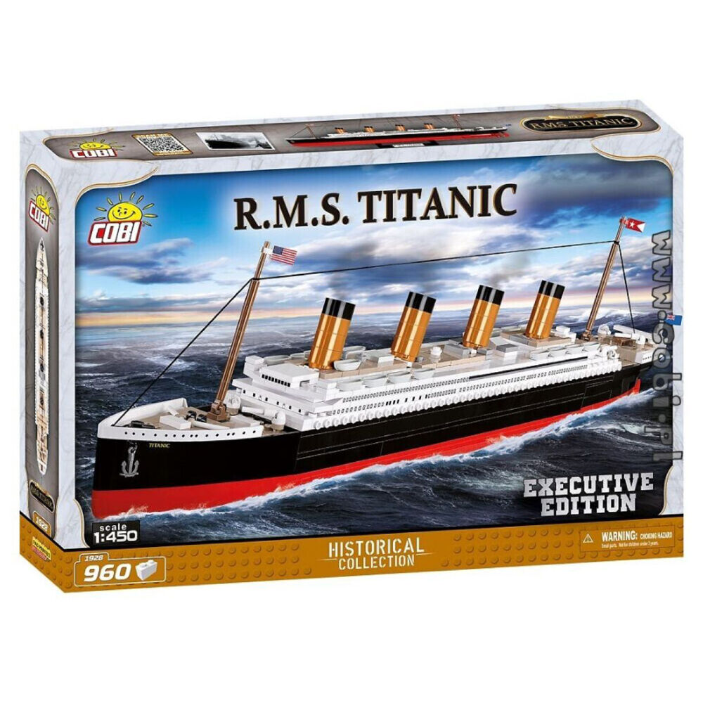 960pc Titanic Exclusive Edition 1:450 Scale Building Toy