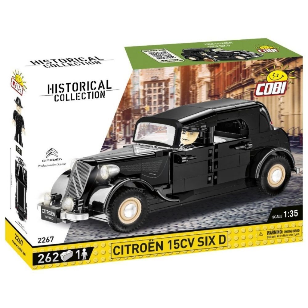 262pc World War 2 Citroen 15CV Six D Kids/Adult Building Toy