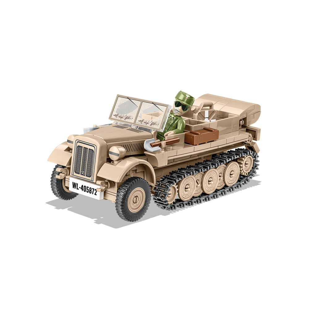 283pc World War 2 SD KFZ 10 Demag D7 Building Toy Kit