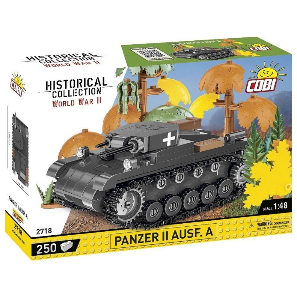 300pc World War 2 Panzer II Ausf.A Kids/Adult Building Toy