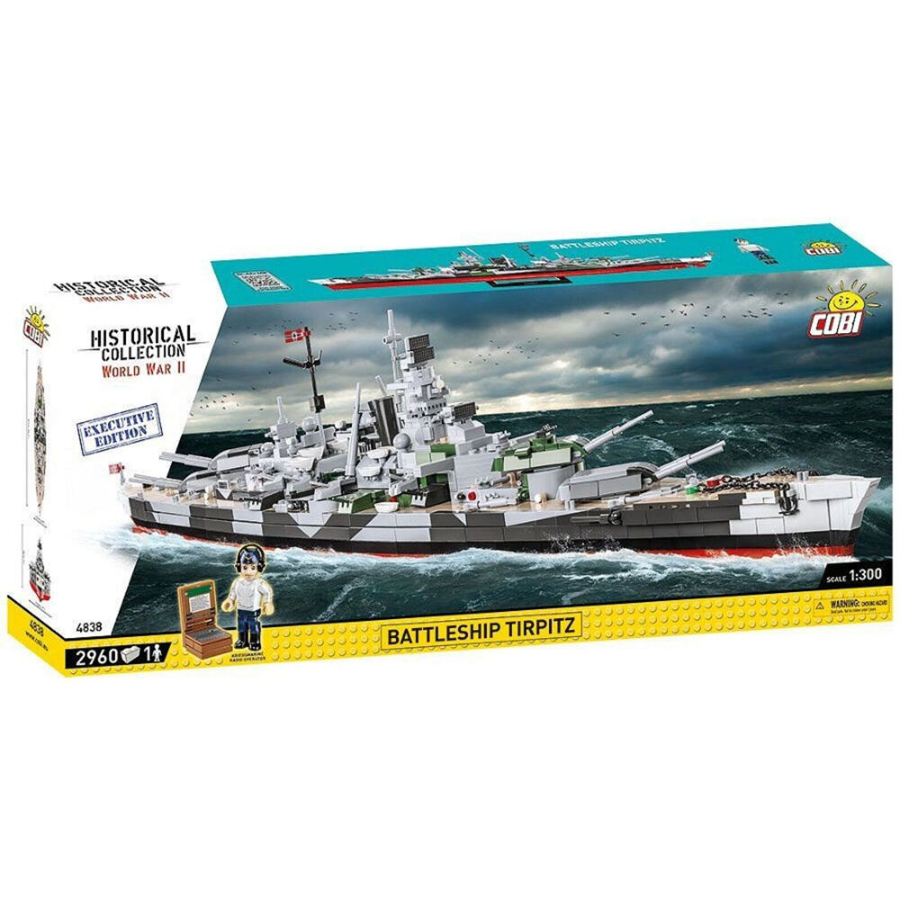 2960pc World War 2 Battleship Tirpitz Executive Edition Kit