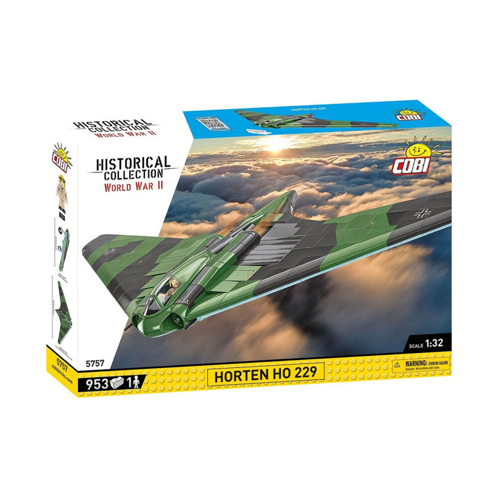 941pc World War 2 Horten HO229 Kit Diecast Aircaft Toy