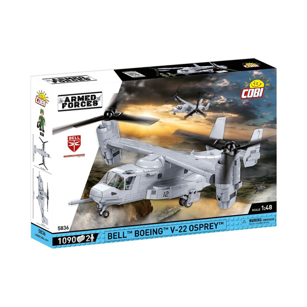 1086pc Armed Forces Bell Boeing V 22 Osprey Kit Toy