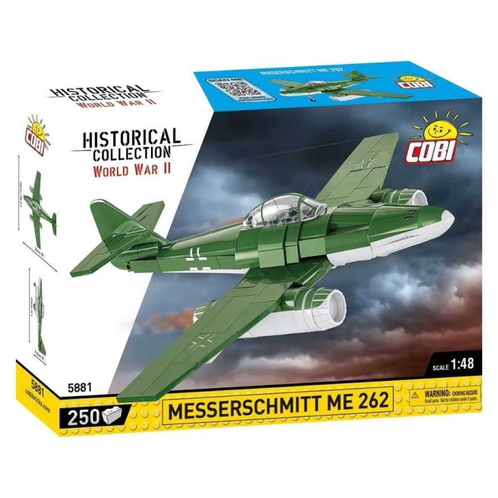 250pc World War 2 Messerschmitt Me262 Kids/Adult Building Toy