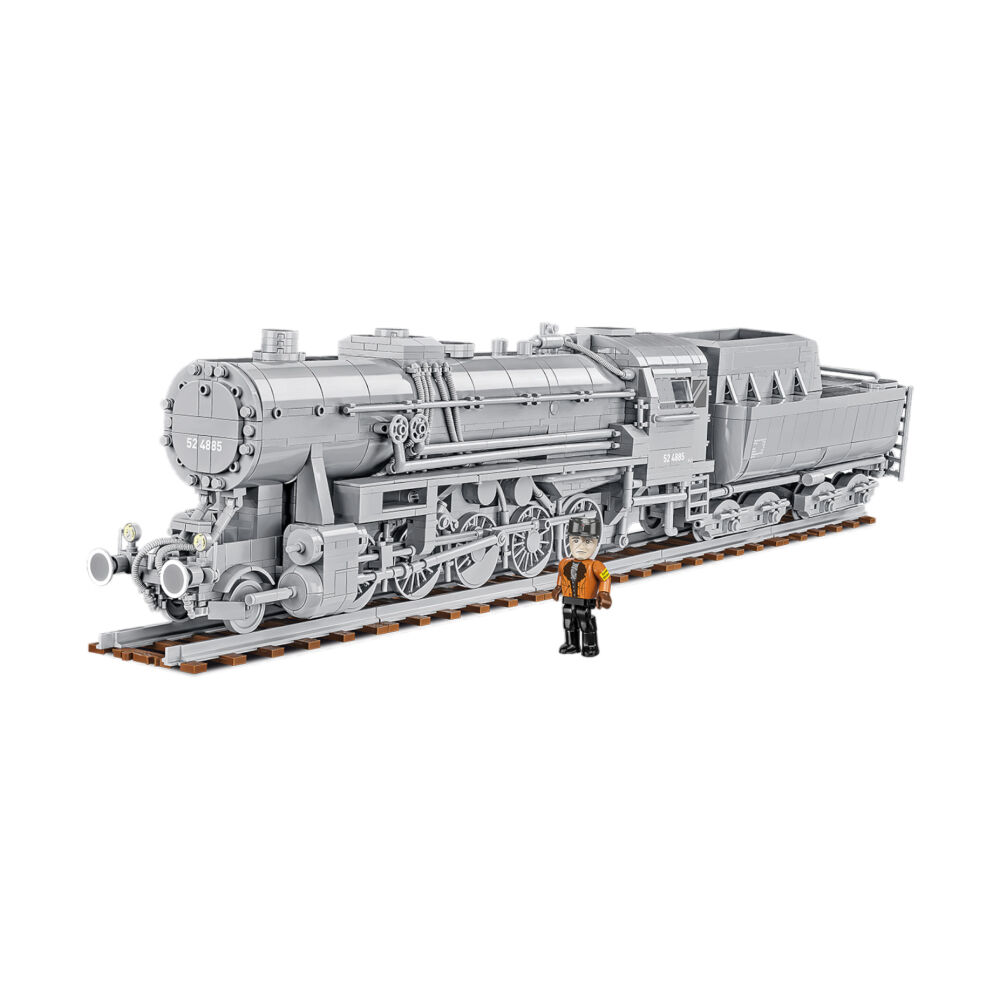 2476pc Trains - Kriegslokomotive Baureihe 52 Locomotive 1:35 Scale Kit