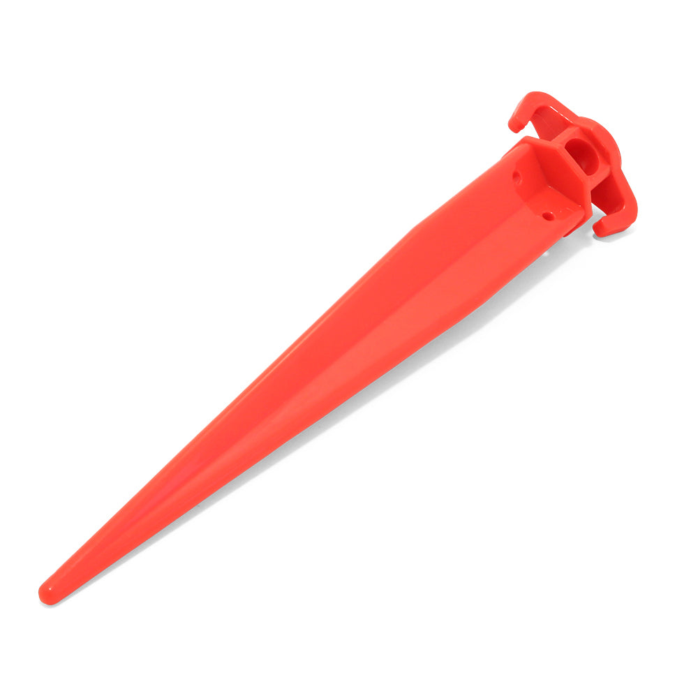 4PK Coghlans Camping/Outdoor 28cm Ground Spike Tent Peg - Red