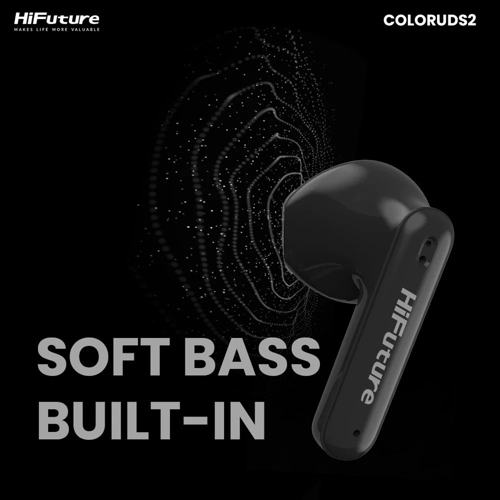 HiFuture Colourbuds2 True Wireless Bluetooth Earbuds - Pink