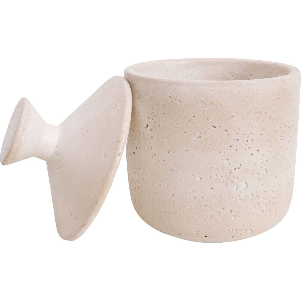 LVD Cement Cannister Home/Room Decor 20cm Sardinia