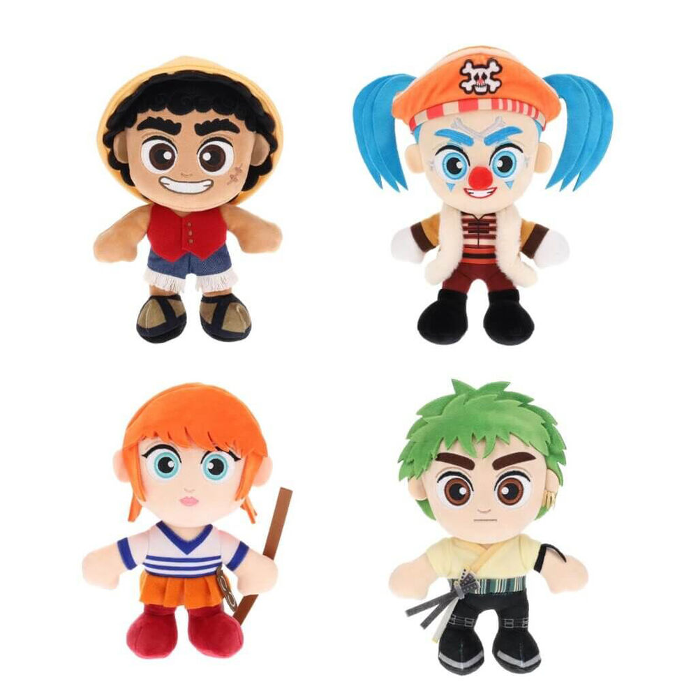 One Piece 8 In Plush Soft Toy S1 - Assorted Kids 3y+