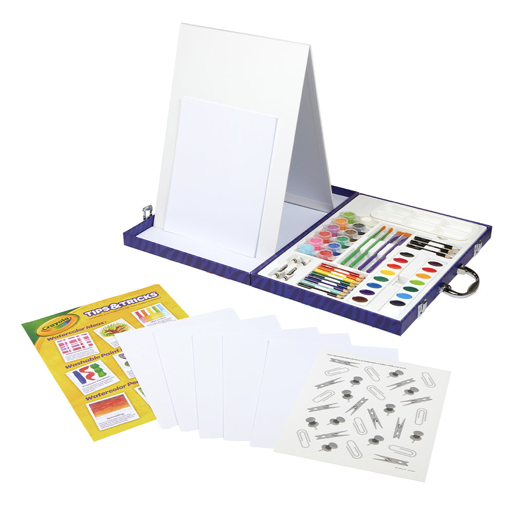 Crayola Paint & Create Easel Case Set 4+