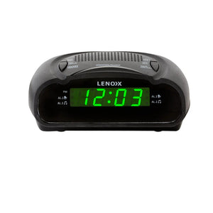 Lenoxx AM/FM Alarm Clock Radio