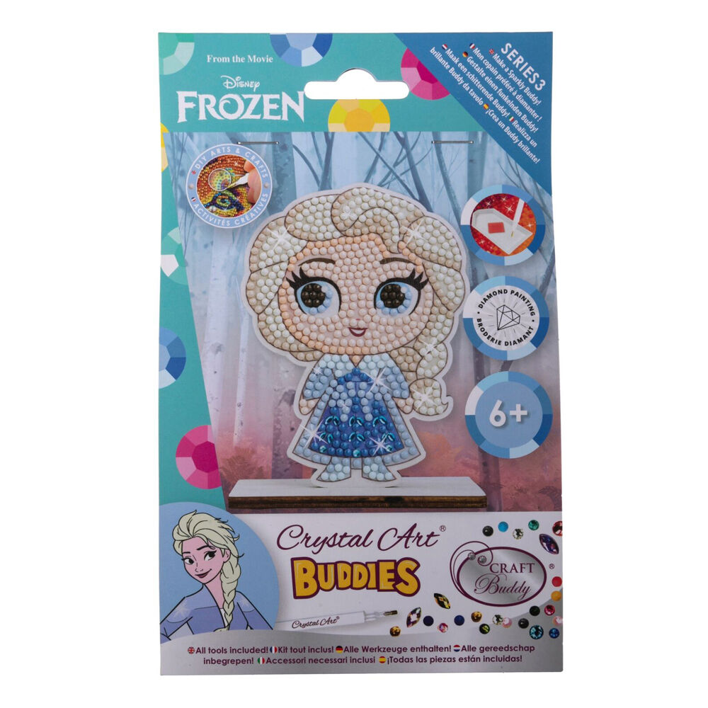 2pc Craft Buddy Buddies Elsa and Evil Queen Kids/Children DIY Craft Kit Set 6y+