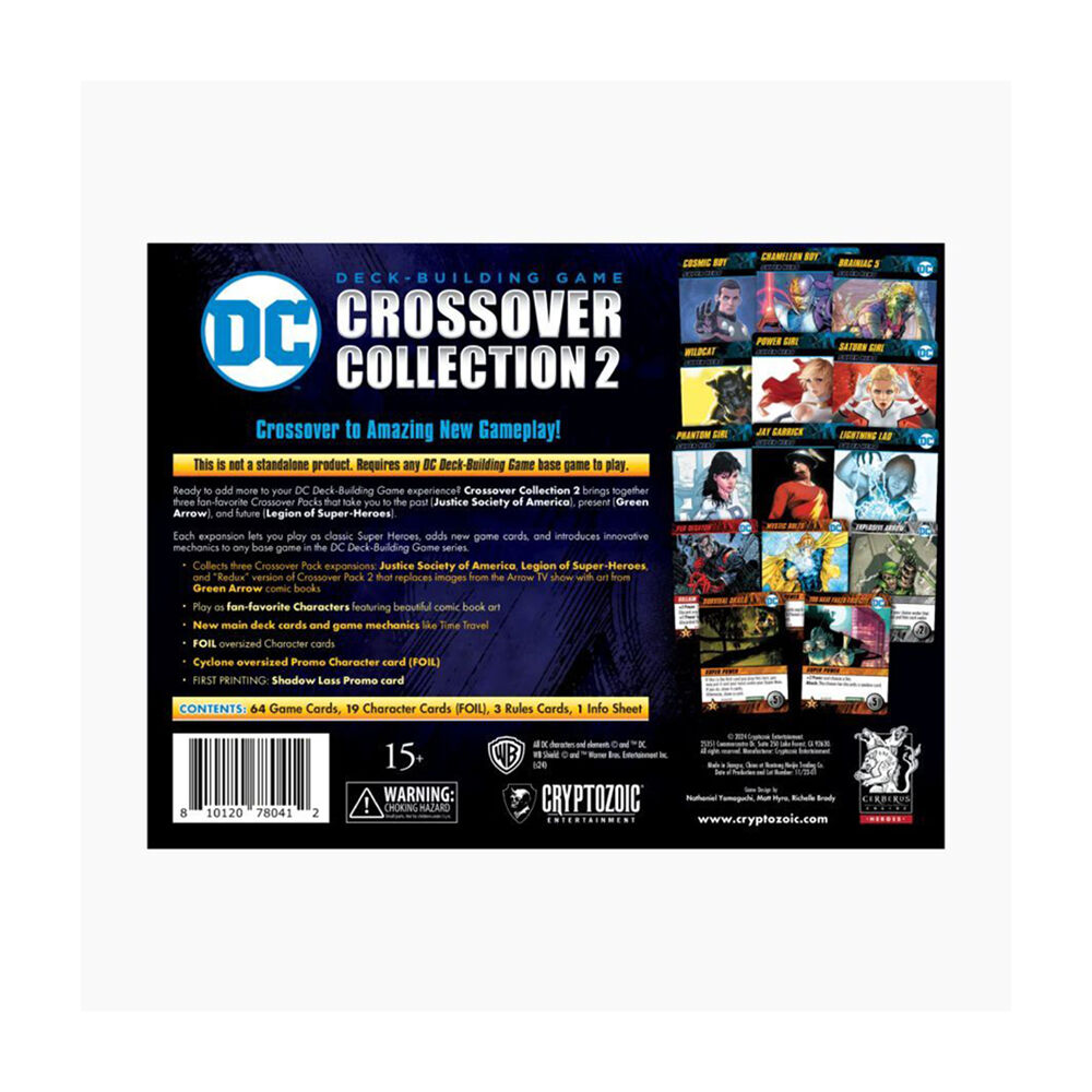 DC Comics Crossover Collection #2 DeckBuilding Game 15+