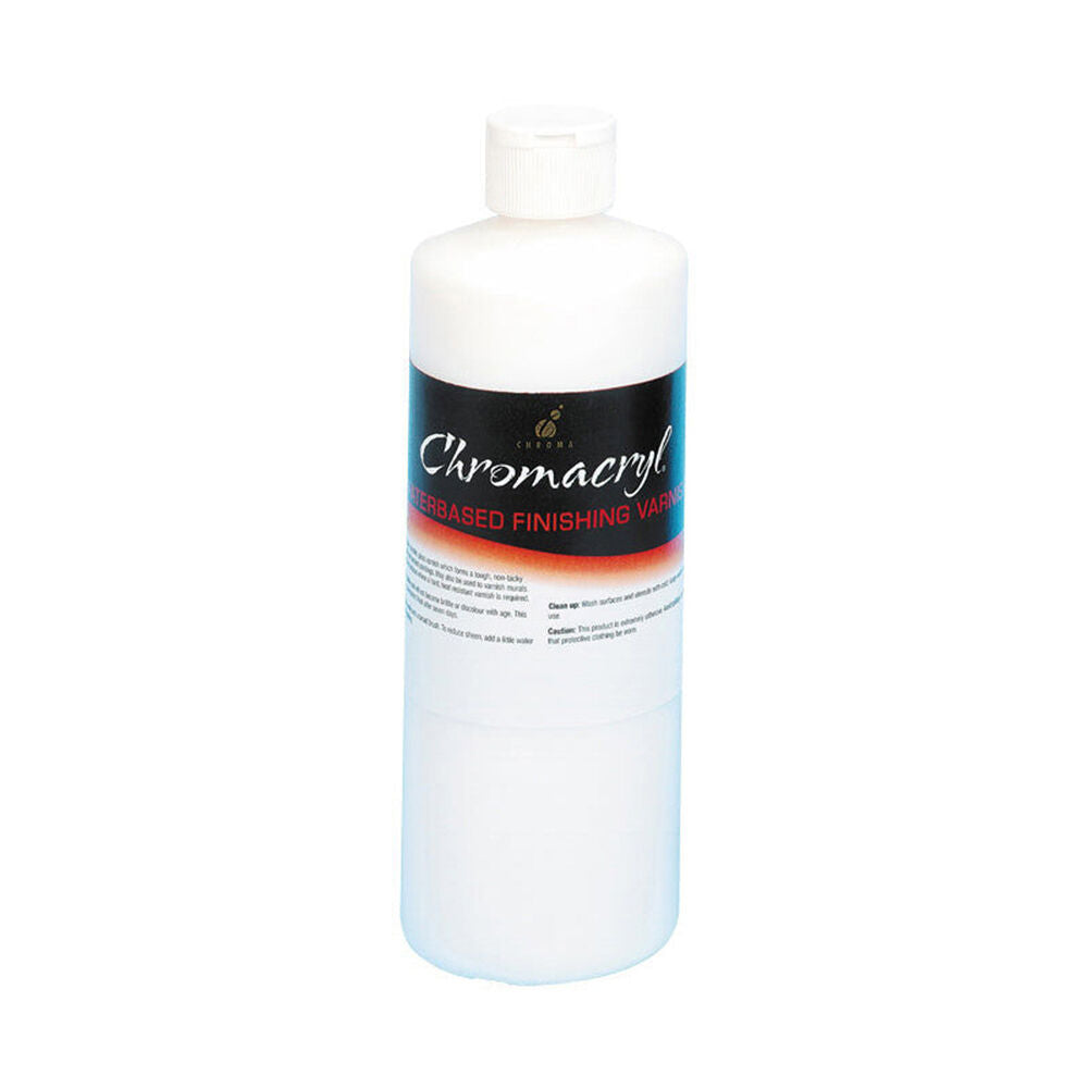 2PK Chromacryl Water-Based Finishing Protective Final Liquid Varnish 500ml