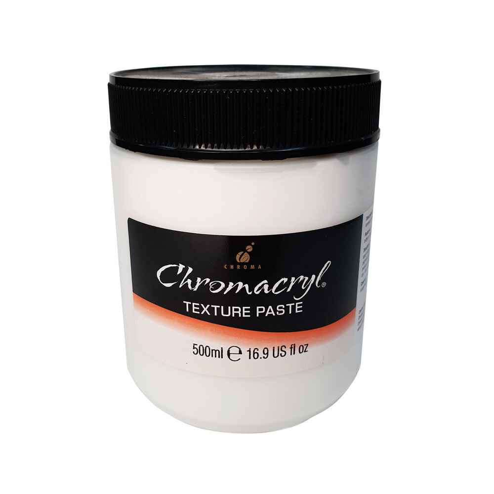 2PK Chromacryl Texture Paste Opaque Modelling Compound Art Medium 500ml