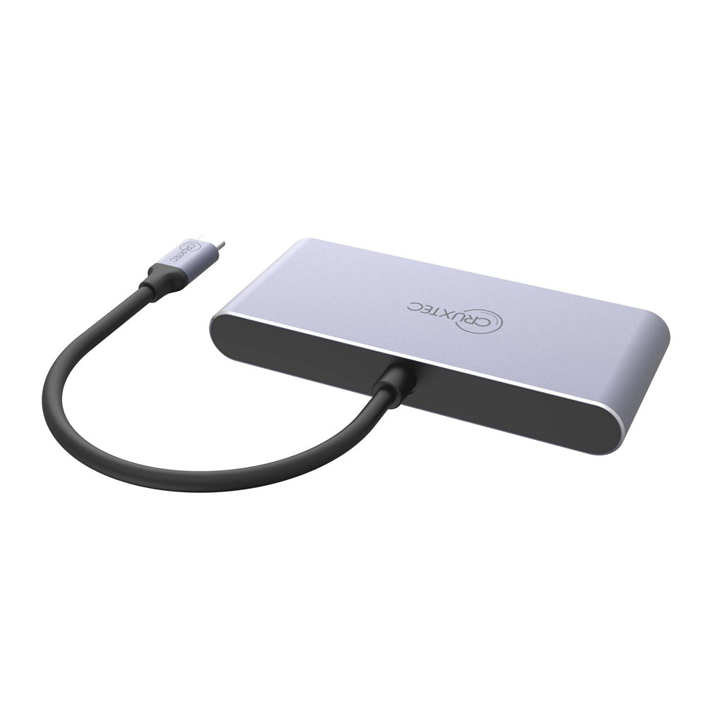 Cruxtec USB-C to 3 x HDMI Multi-Monitor 8K Hub Adapter