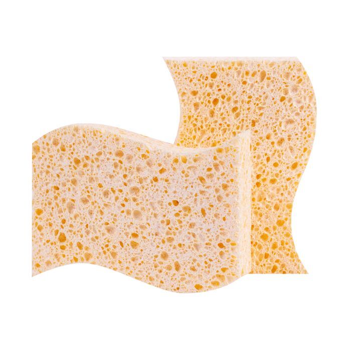 6PK Clevinger Biodegradable Plastic Free Cleaning Sponges 8x11cm