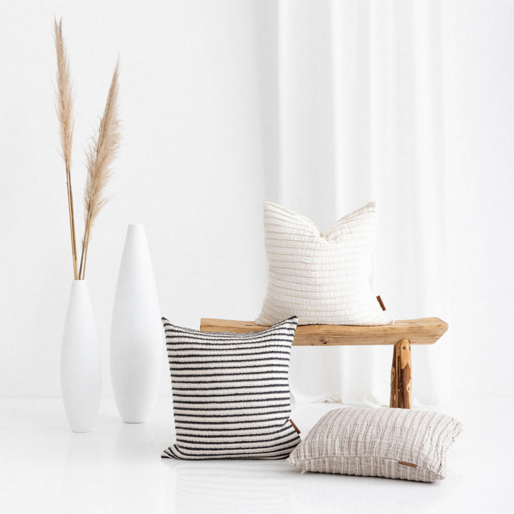 Huxford Grove The Airlie Cushion Square 55x55cm - Natural