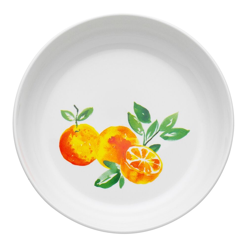 4pc Porto Porcelain Positano Round Dinner Bowls 21.5cm Assorted Designs