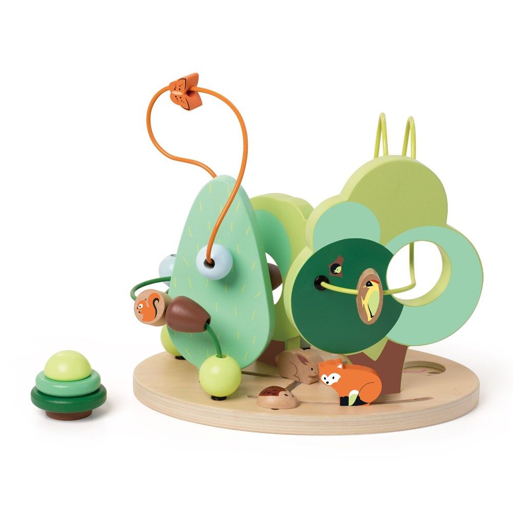 Classic World Wooden Forest Life Interactive Children's Playset 18M+