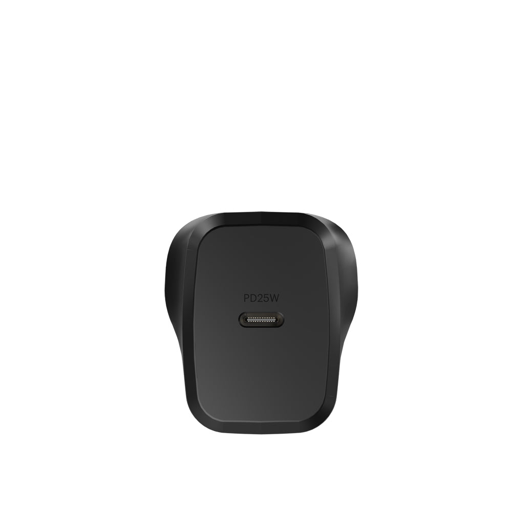 Cygnett PowerPlus 25W GaN USB-C Wall Samsung Charger Adapter - Black