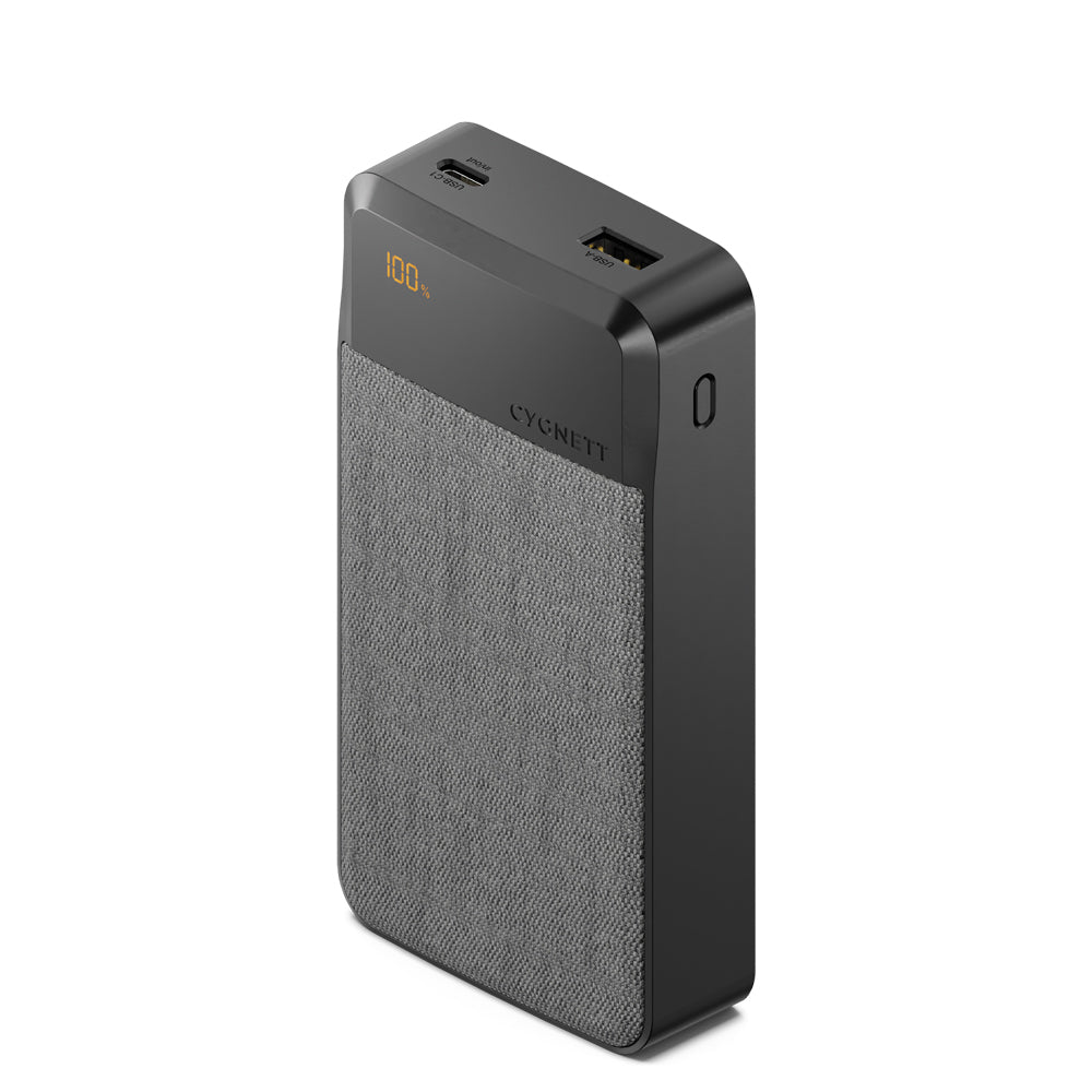 Cygnett Reserve Gen3 20000mAh Power Bank Portable Charger - Grey