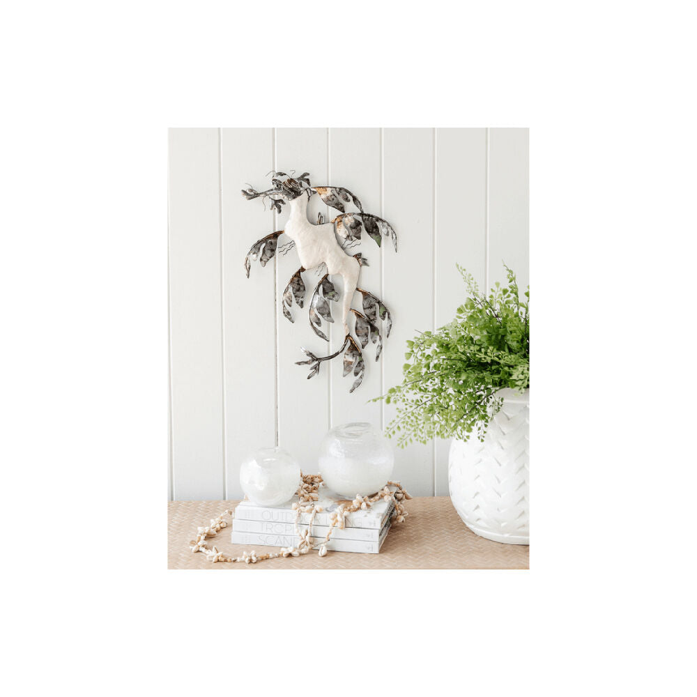 Darlin Capiz Shell Sea Dragon Wall Art Home Office Decors 46x30cm