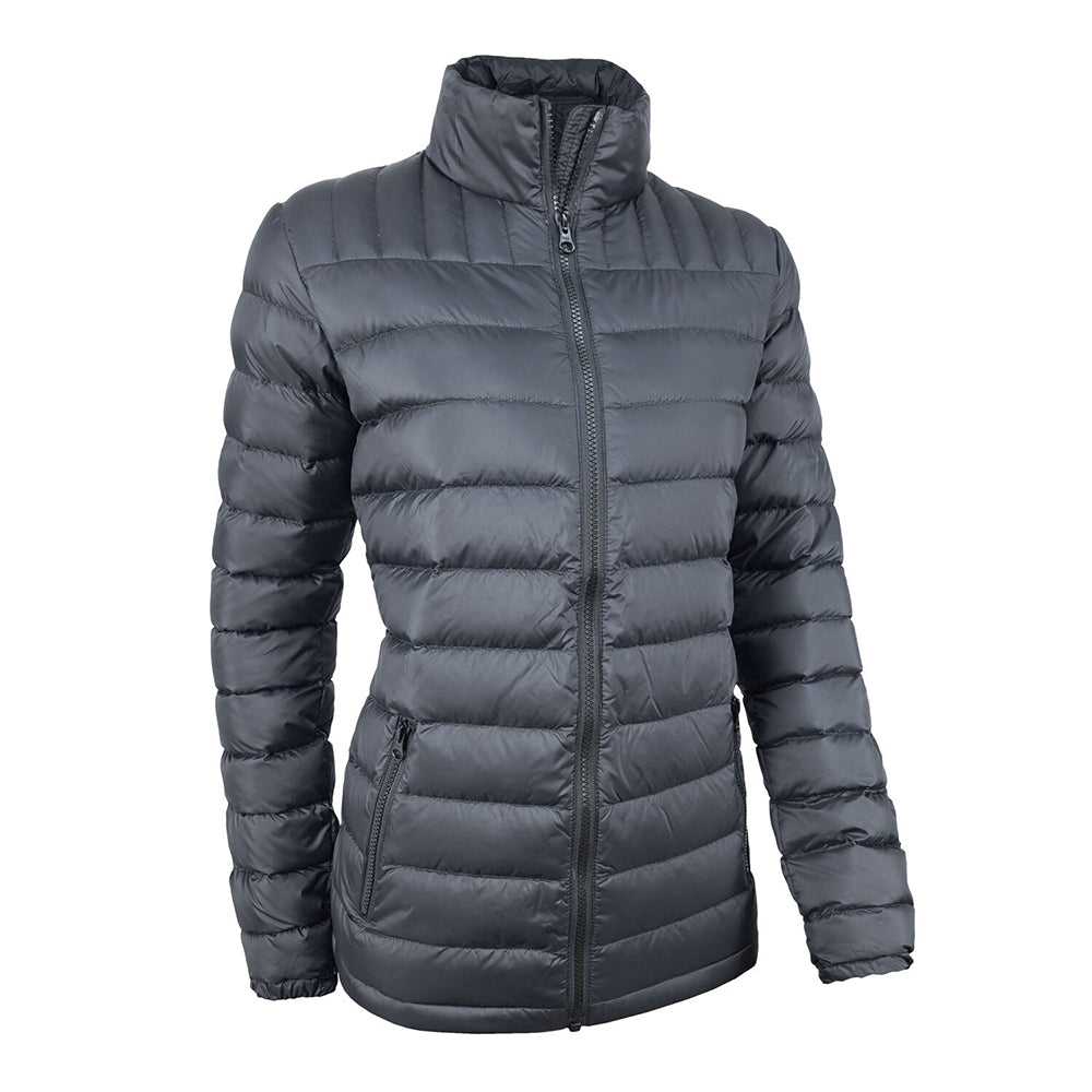 3 Peaks Women's Microlite Down Puffer Jacket - Black 16