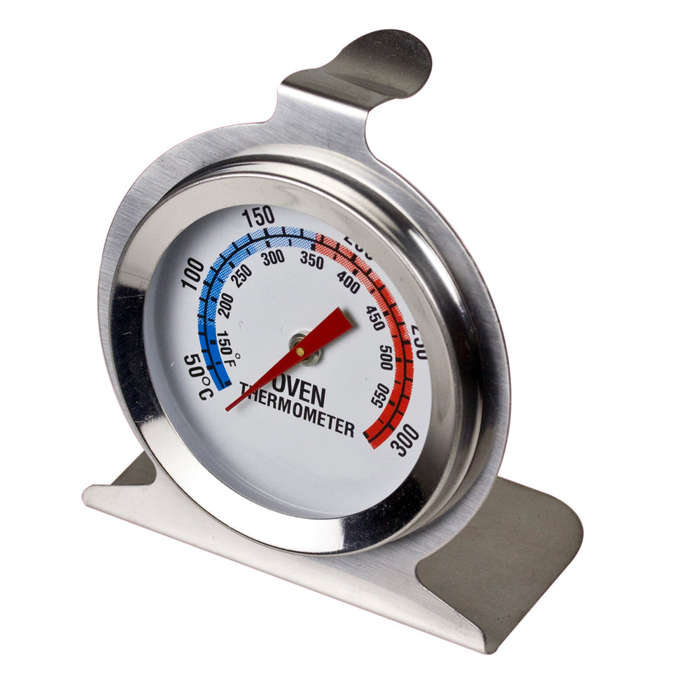 2PK Davis & Waddell Oven Thermometer Stainless Steel 7cm - Silver
