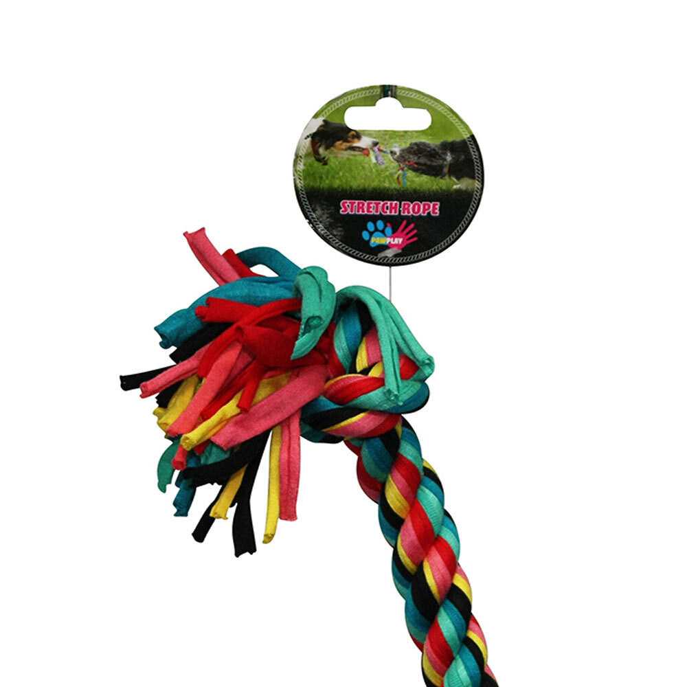 Paw Play 36cm Stretch Rope Bone