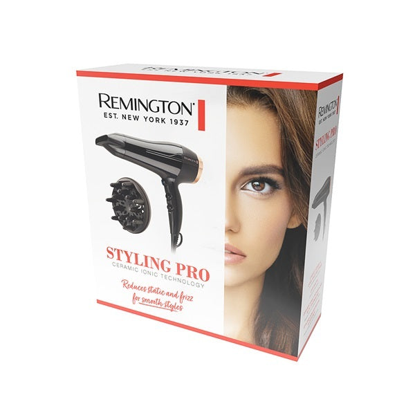 Remington Styling Pro Hairdryer Black/Rose Gold