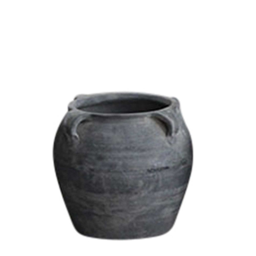 Terracotta Pot A100 Flower/Planter 25cm Home Decor - Grey