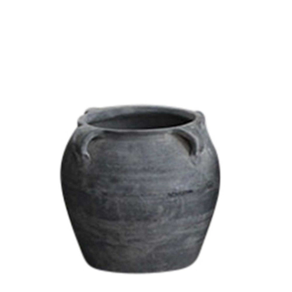 Terracotta Pot A100 Flower/Planter 25cm Home Decor - Grey