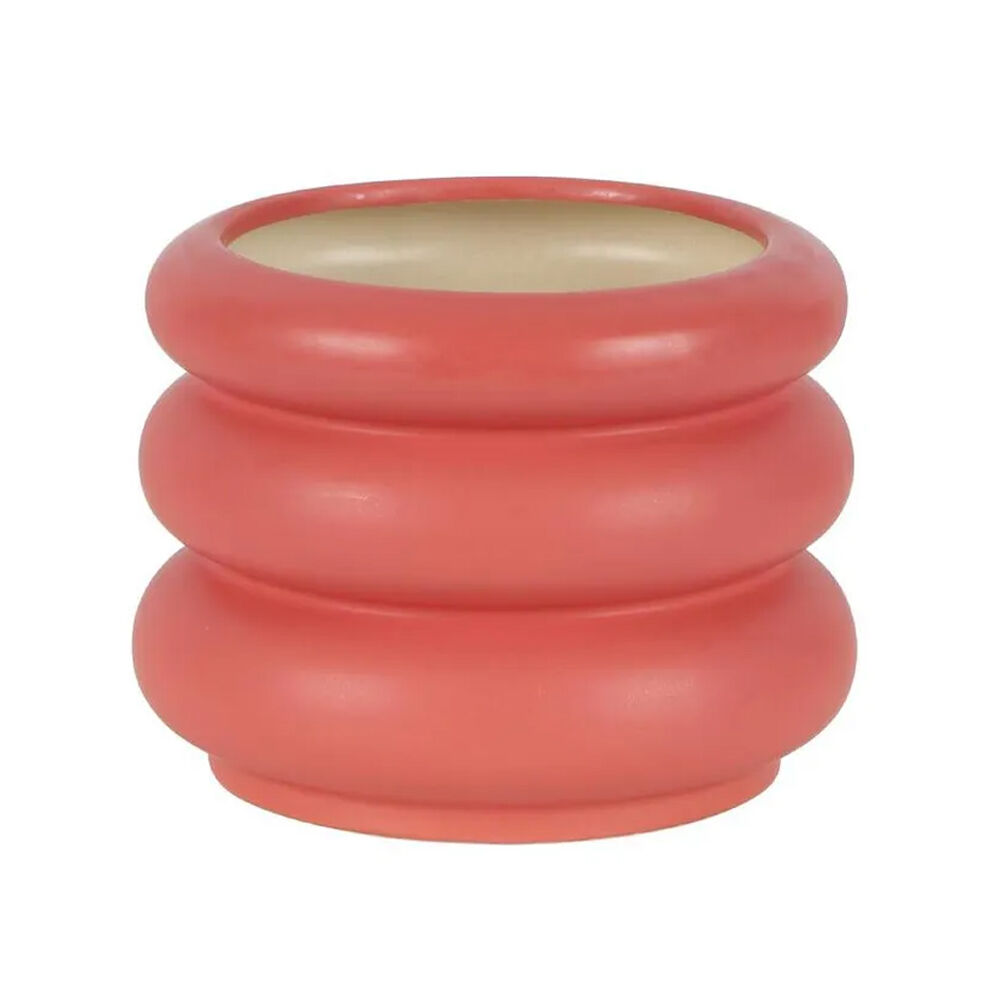2PK Belle Mia 16.5cm Ceramic Pot Home Decor Small Pink