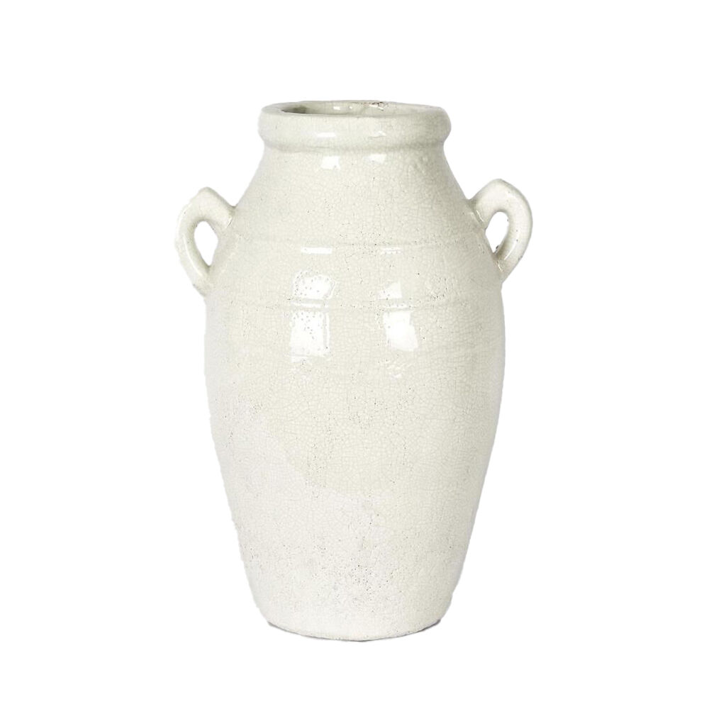 Belle Terracotta Jameson Indoor Urn Medium 32x47cm - White