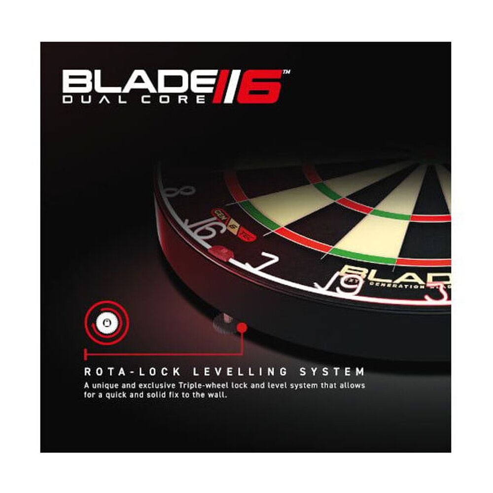 Winmau Blade 6 Dual Core Latest Wire Technology Dartboard WB3031