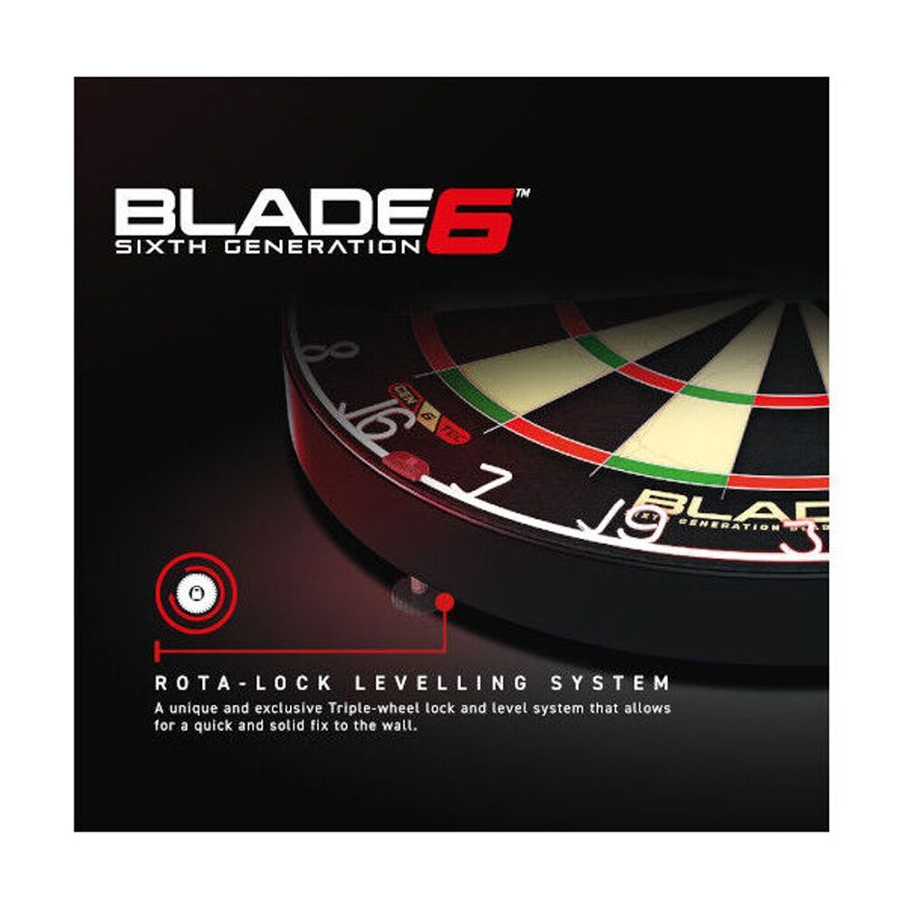 Winmau Blade 6 Ultra Thin 60 Degree Latest Wire Technology Dartboard WB3033