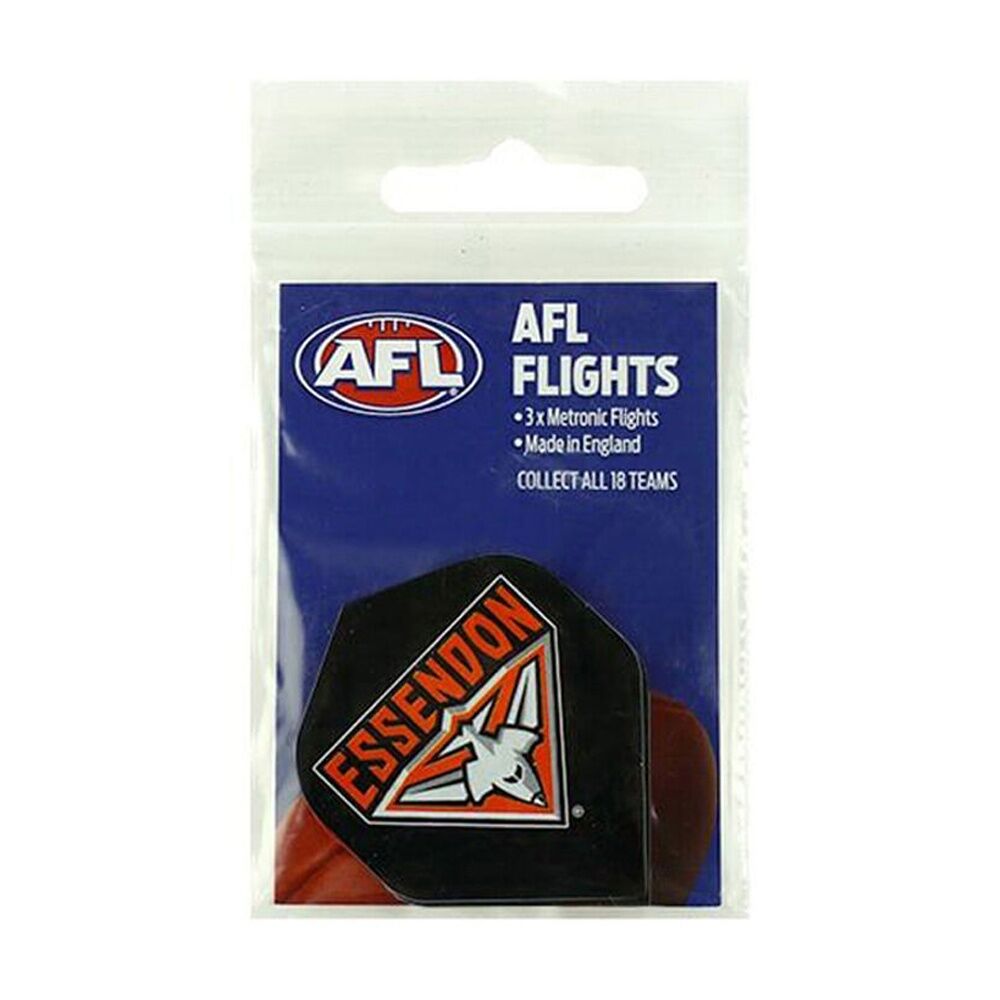 6x 3pc AFL Dart Flights Essendon Bombers Team Design Metronic England Made