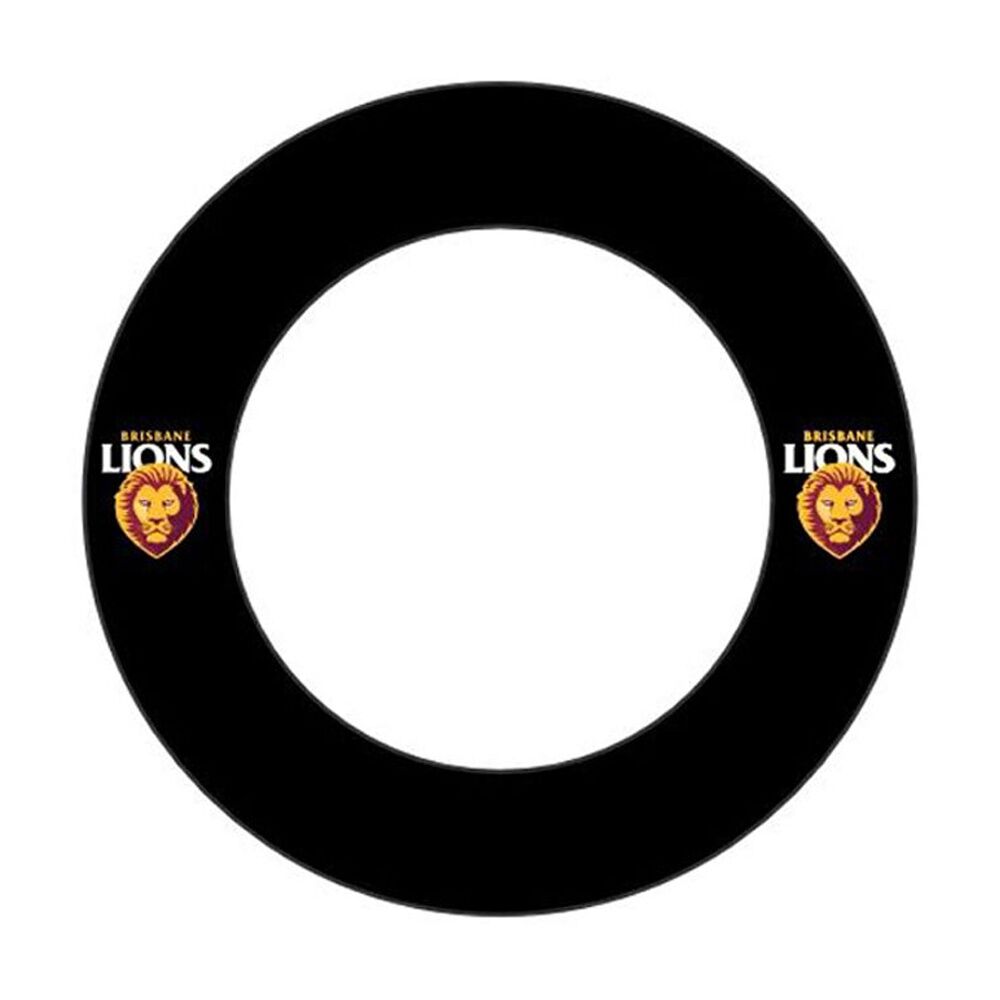 AFL Brisbane Dartboard Surround Lions Team Design Universal Fit