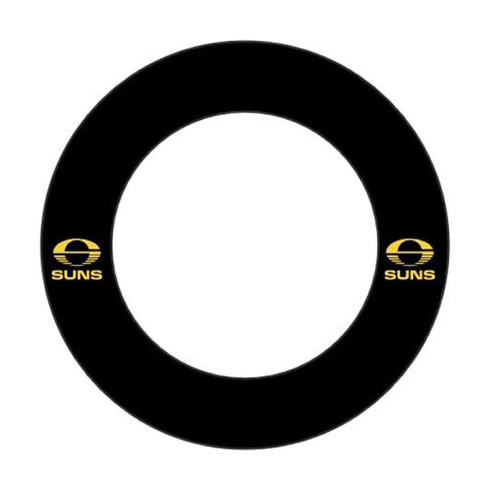 AFL Gold Coast Dartboard Surround Suns Team Design Universal Fit