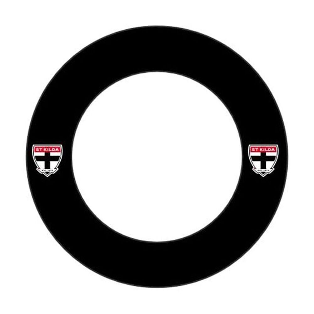 AFL St Kilda Dartboard Surround Saints Team Design Universal Fit
