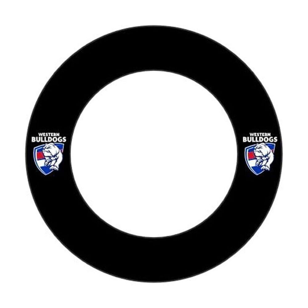 AFL Western Dartboard Surround Bulldogs Team Design Universal Fit