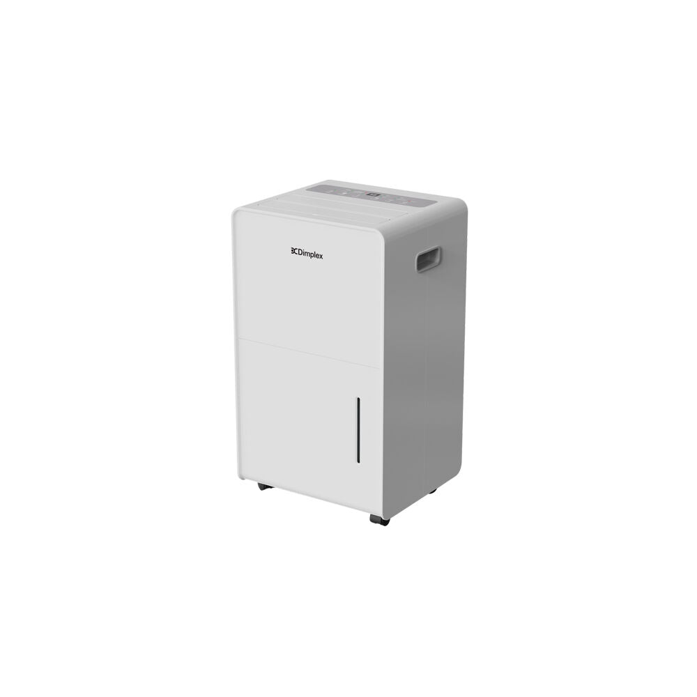 Dimplex 20L Room Portable Dehumidifier w/4L Tank 2 Fan Speeds 24 Hr Timer White