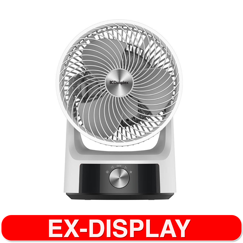 Dimplex DCACM20 Whirl 2-Speed Fan Air Circulator - White