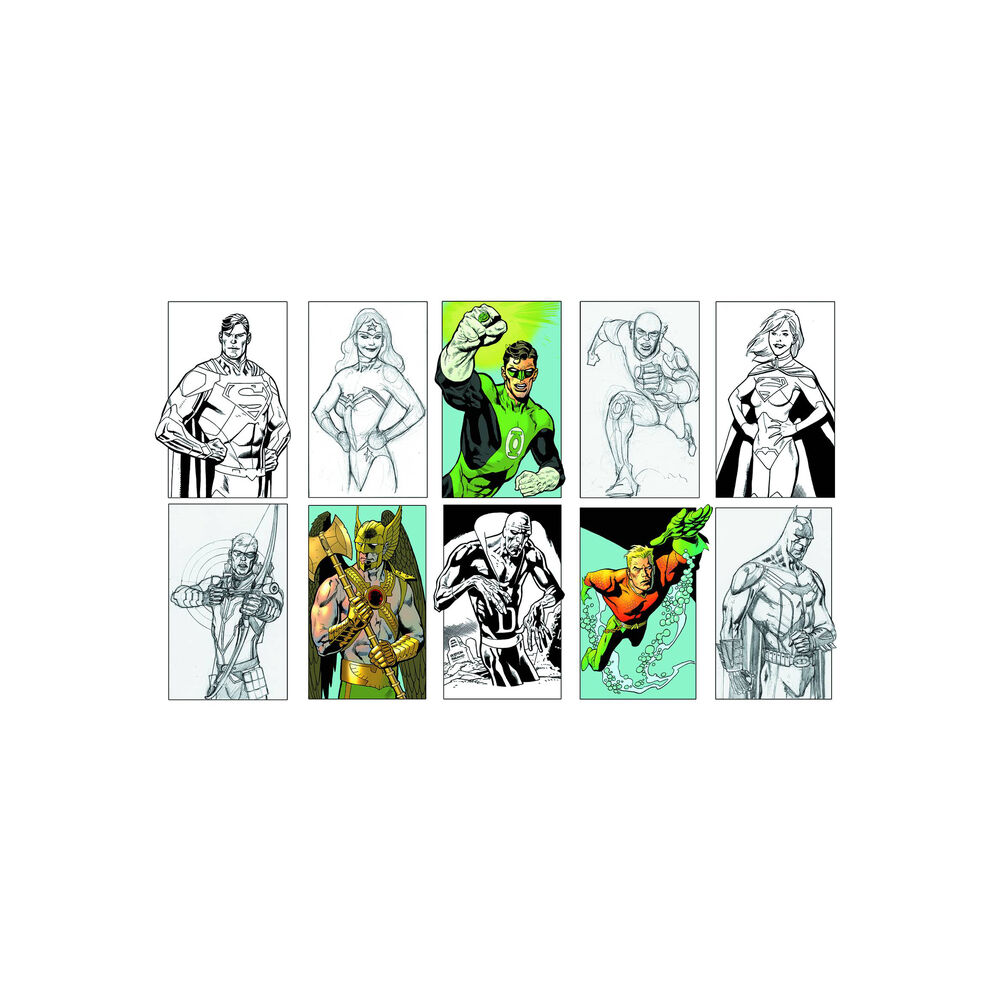 Justice League Comics Starter Poker Chips/Playing Cards Game Set