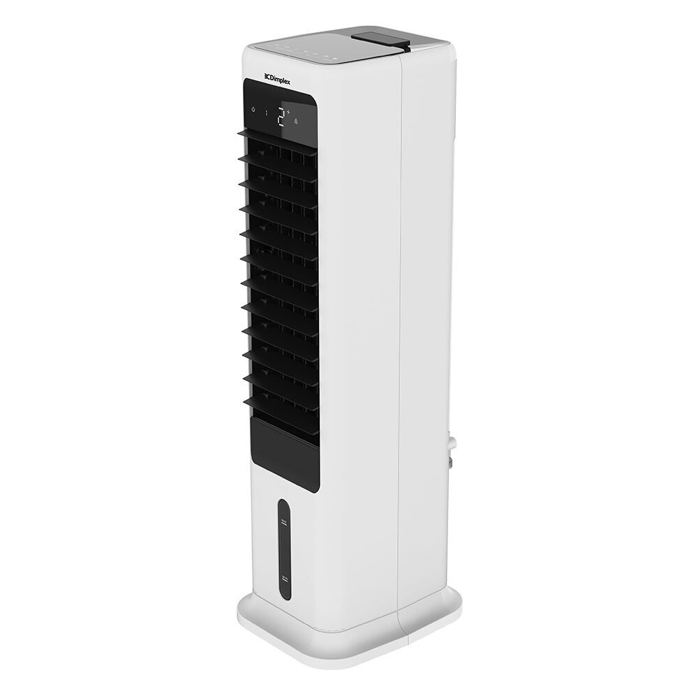 Dimplex 6L/89cm Tower Evaporative Air Cooler/Fan Black/White