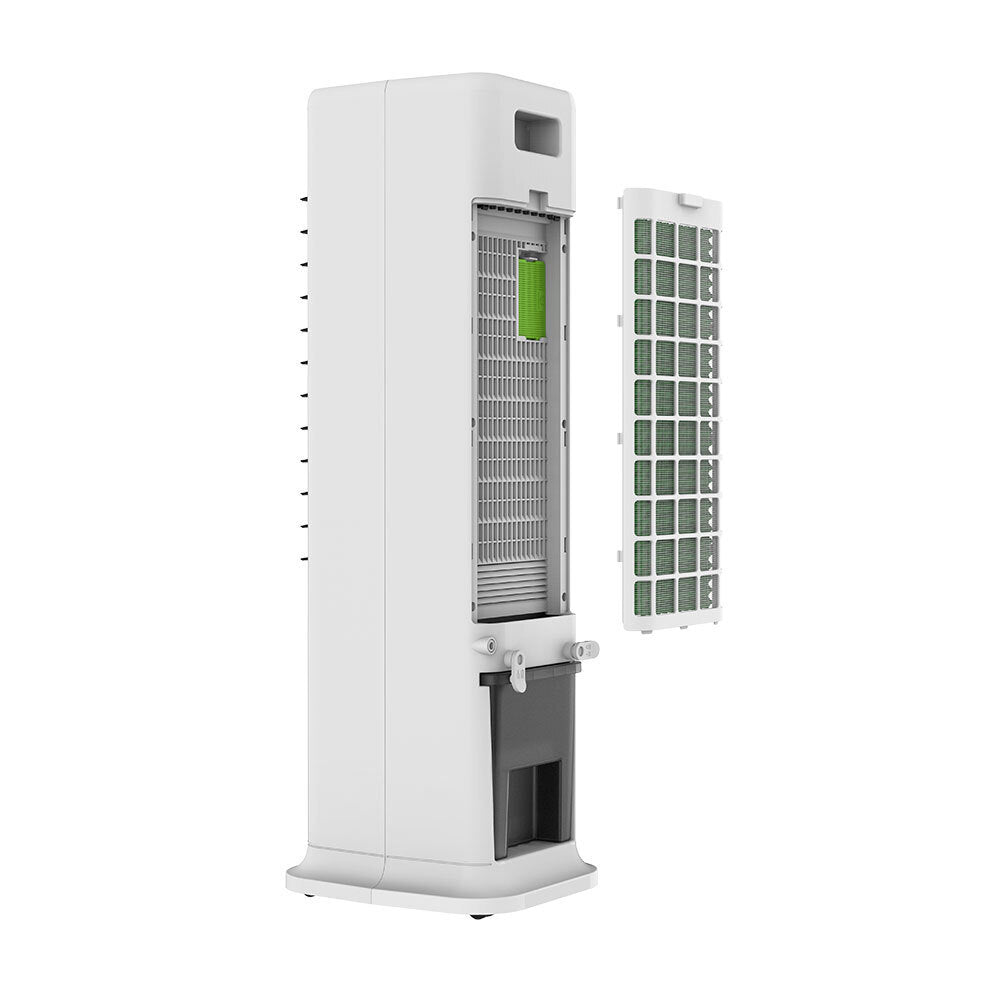 Dimplex 6L/89cm Tower Evaporative Air Cooler/Fan Black/White