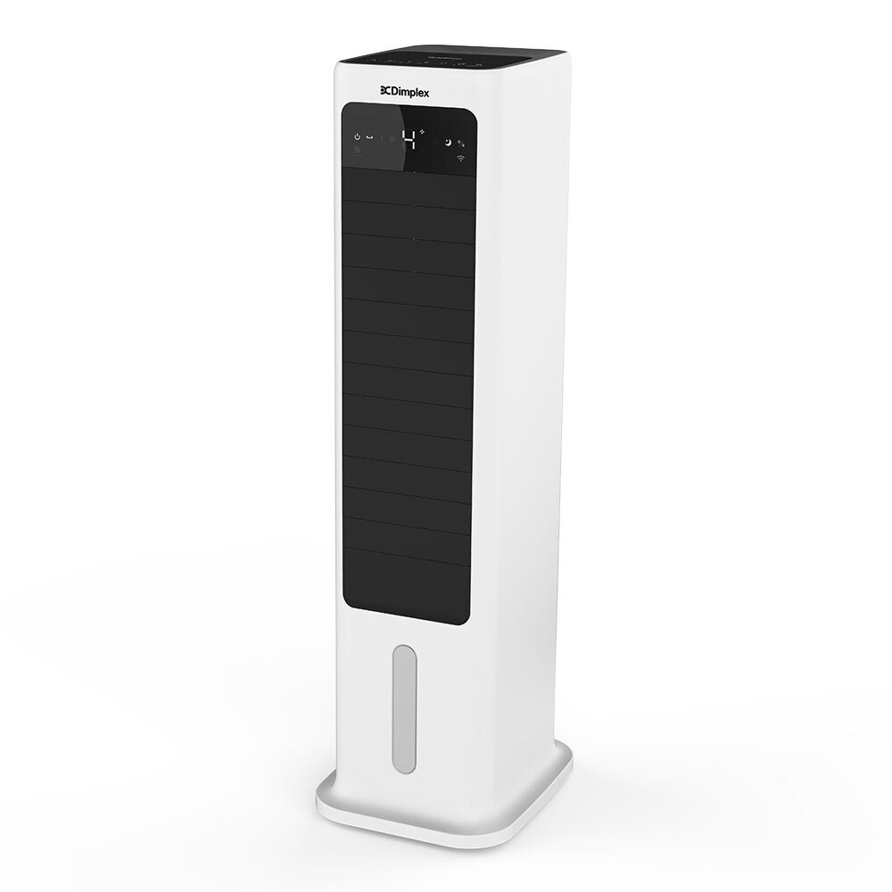 Dimplex 6L/89cm Tower Evaporative Air Cooler/Fan Black/White