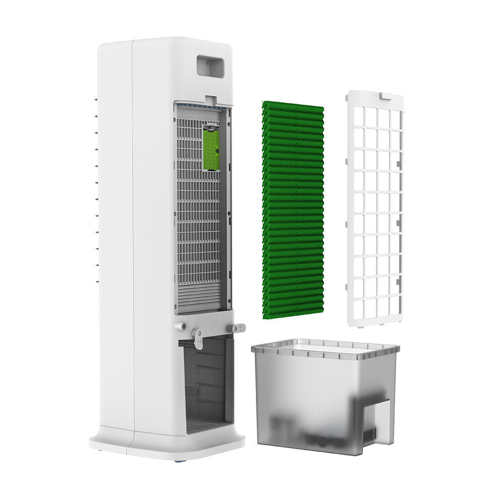 Dimplex 6L/89cm Tower Evaporative Air Cooler/Fan Black/White